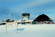 Flughafen in Arvidsjaur, im Herzen Lapplands