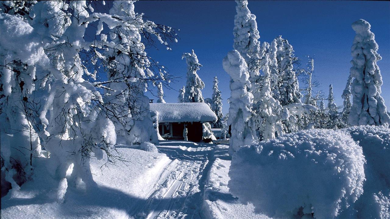 Ferienhausurlaub in finnisch Lappland