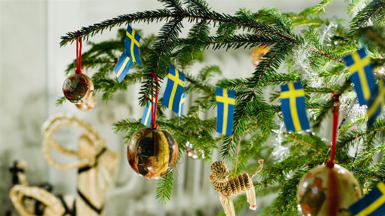 Schwedischer Weihnachtsbaum