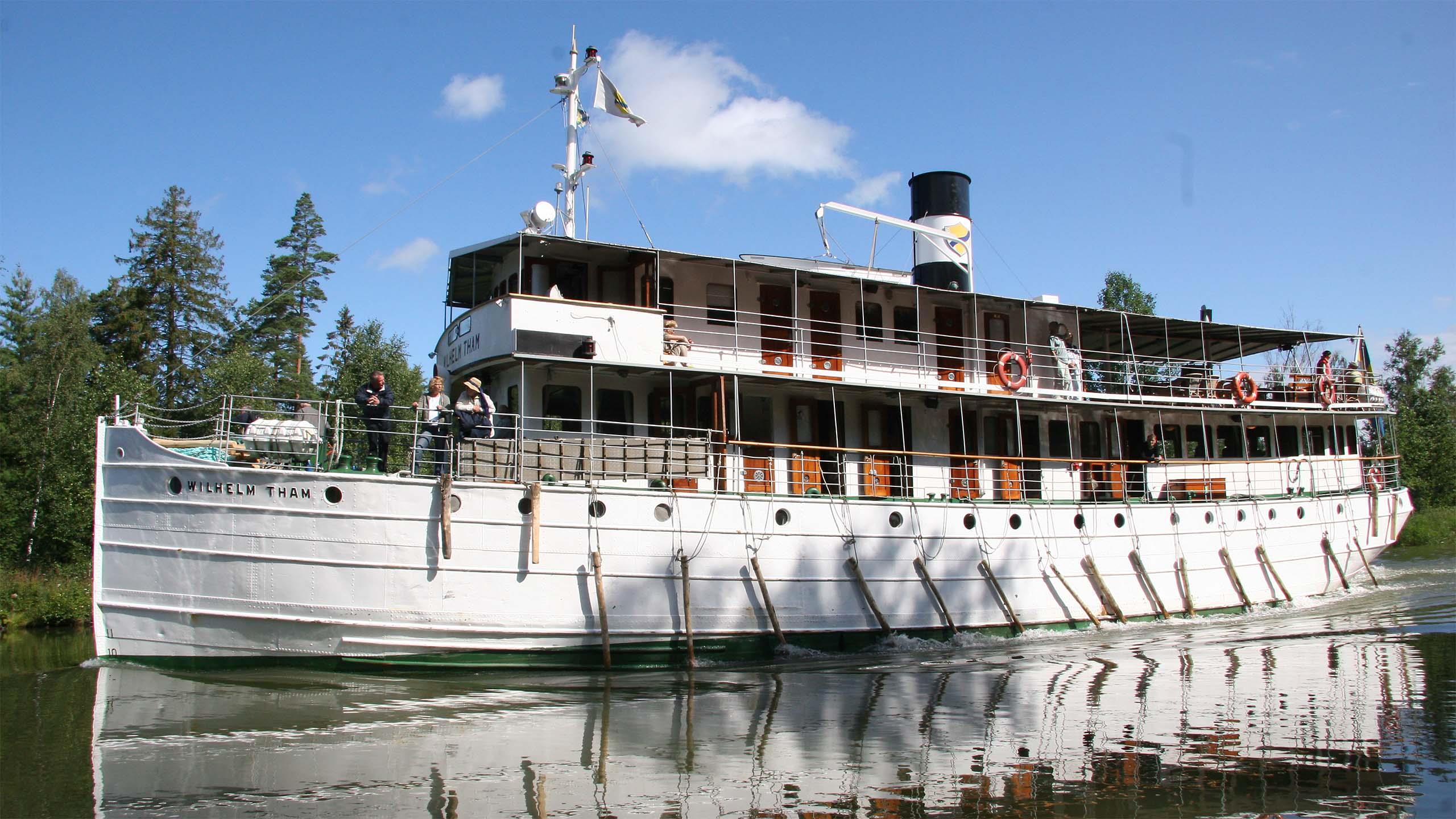 MS Wilhelm Tham auf großer Fahrt