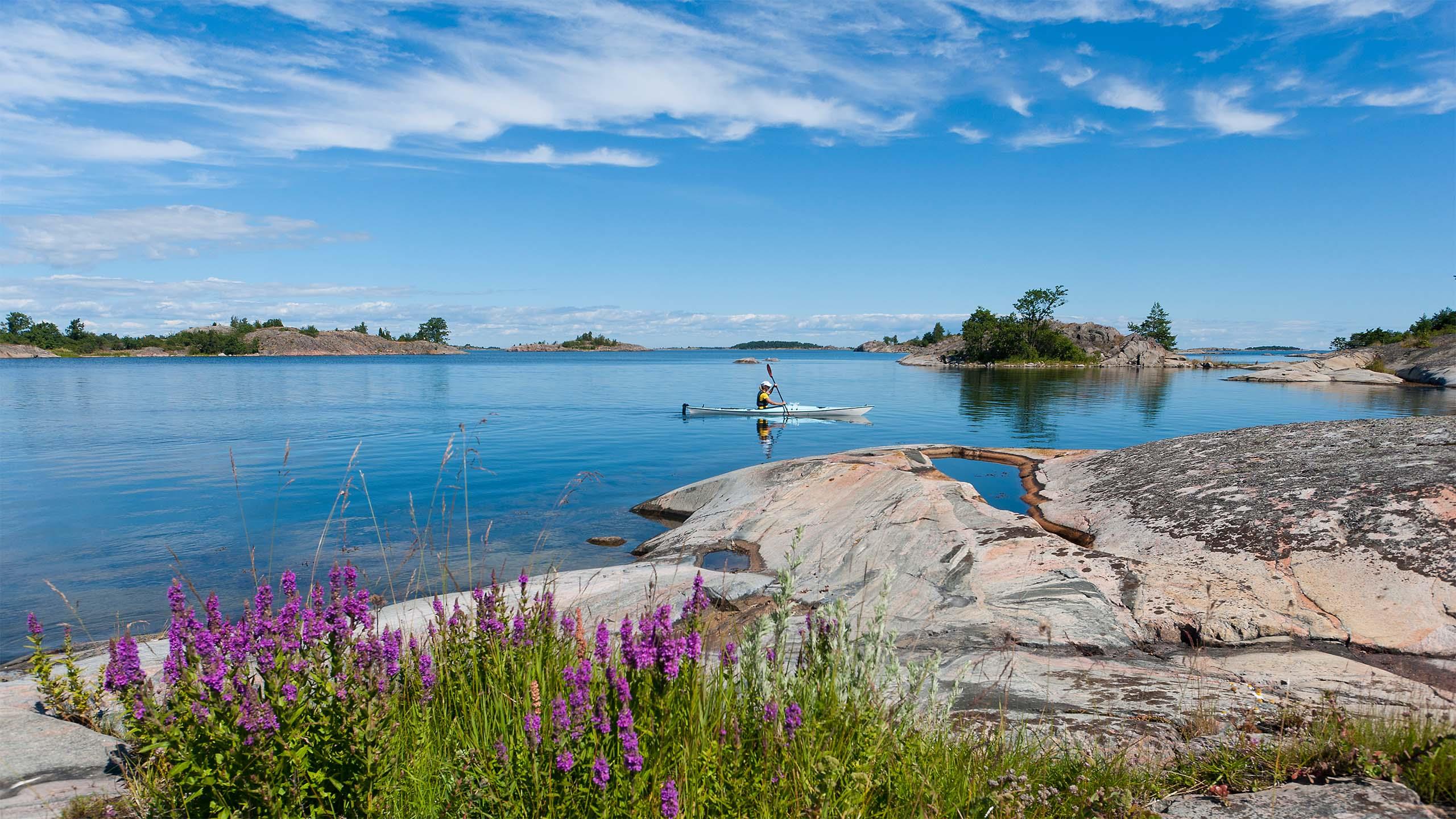 Der Schärengarten vor Stockholm