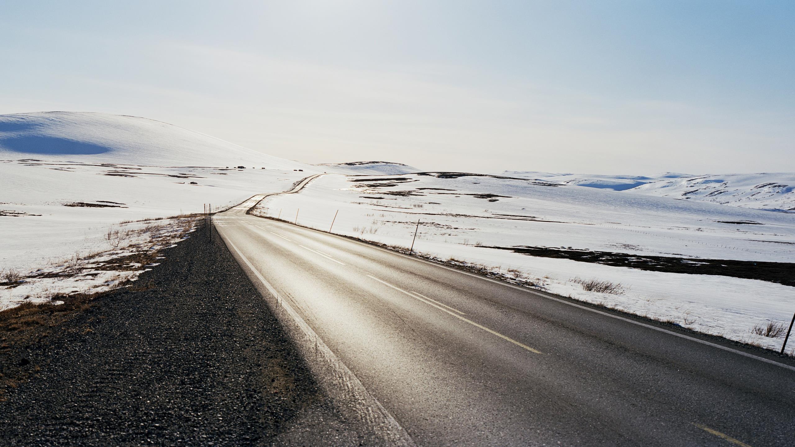 Weg über das Hochplateu Finnmarksvidda