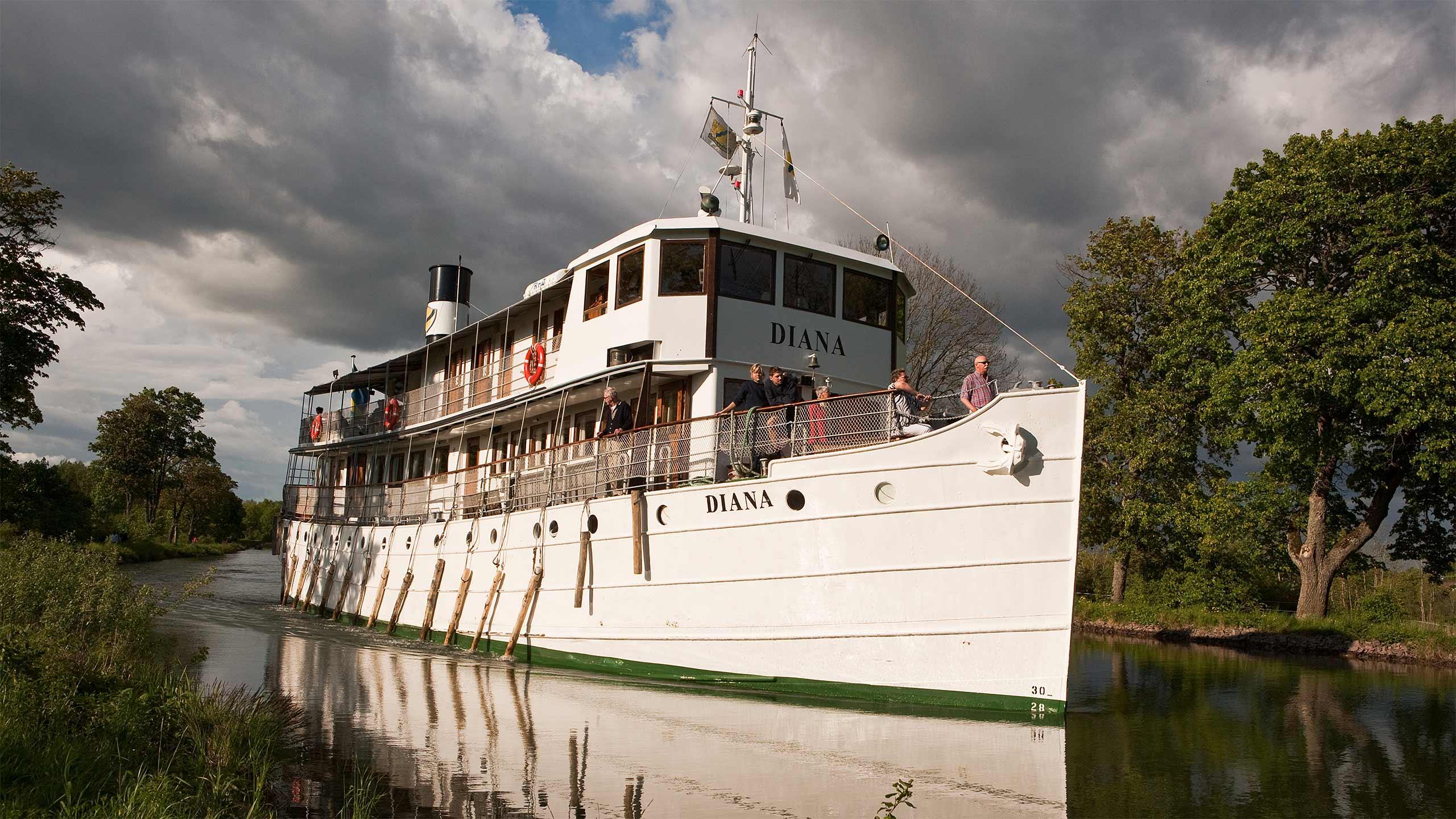 Das historische Schiff MS Diana