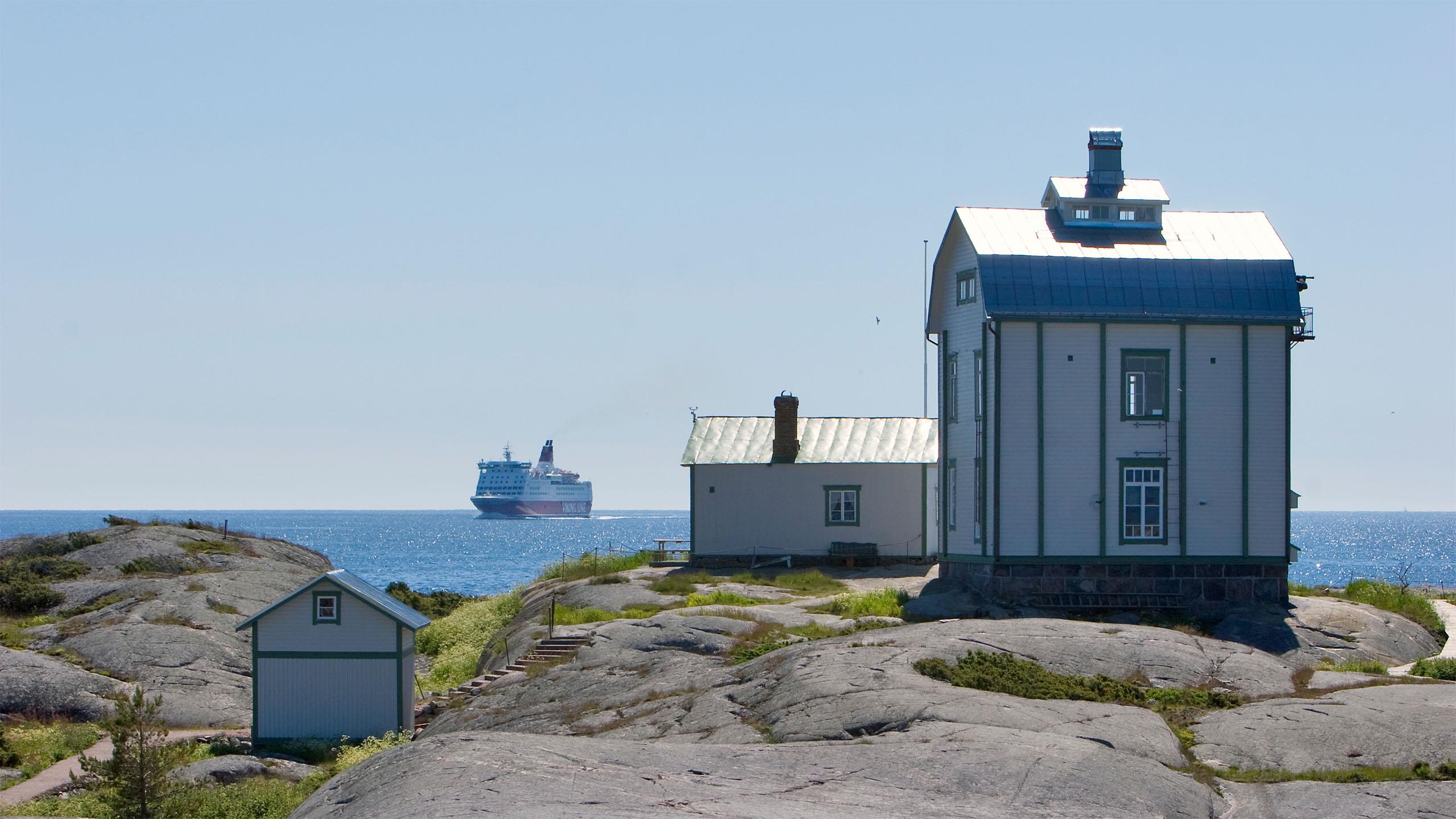 Schiffsidylle auf den Åland Inseln