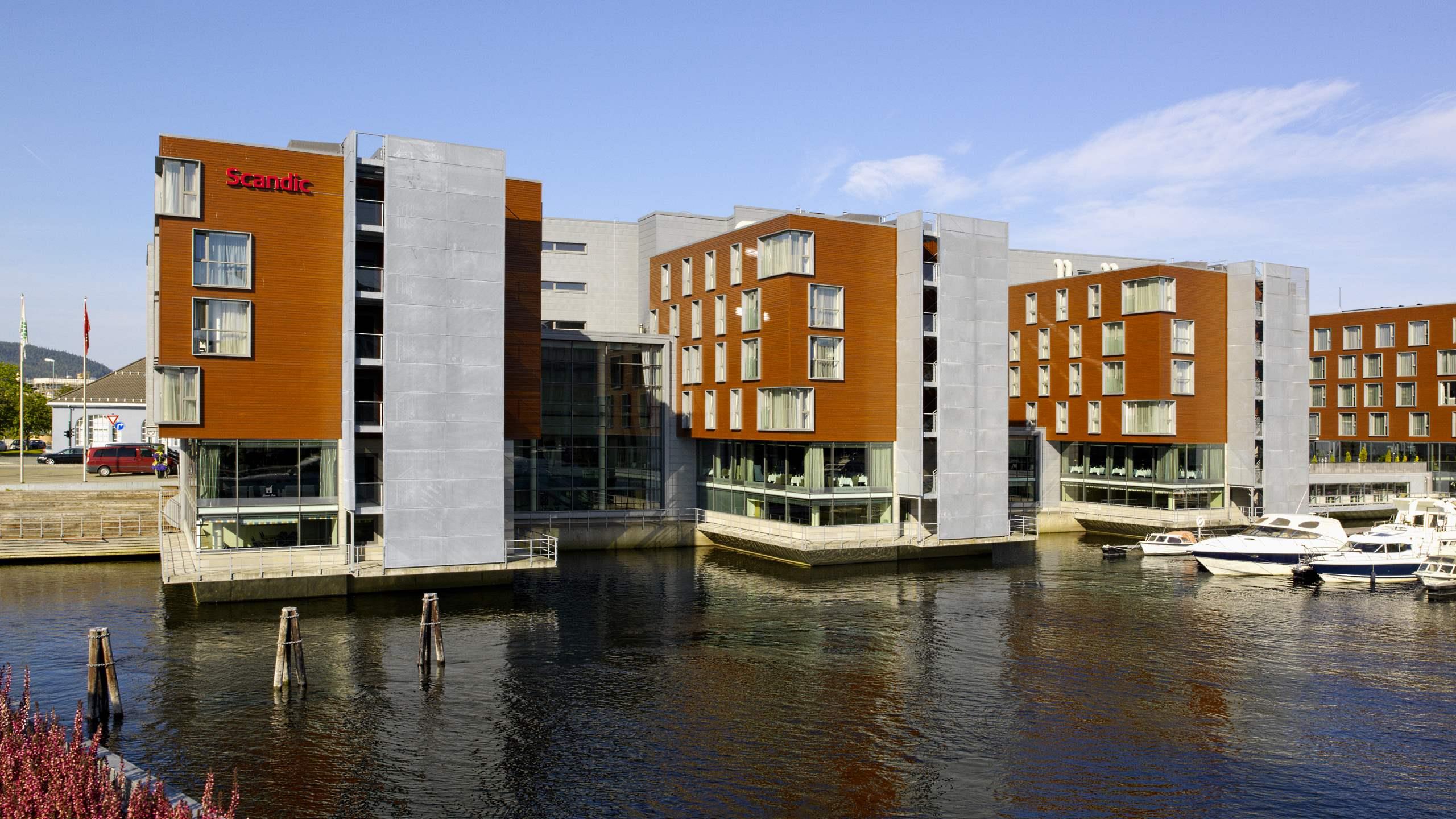 Scandic Nidelven Hotel - Blick auf das Hotel