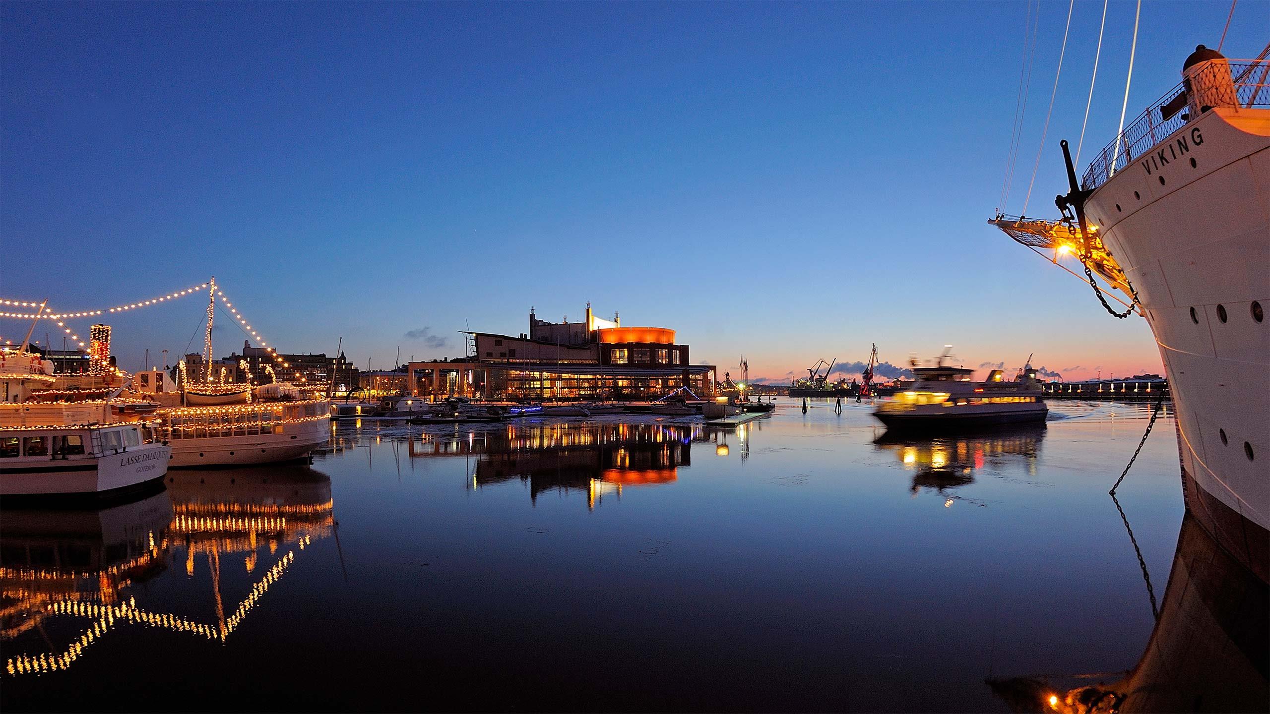 Der Hafen von Göteborg