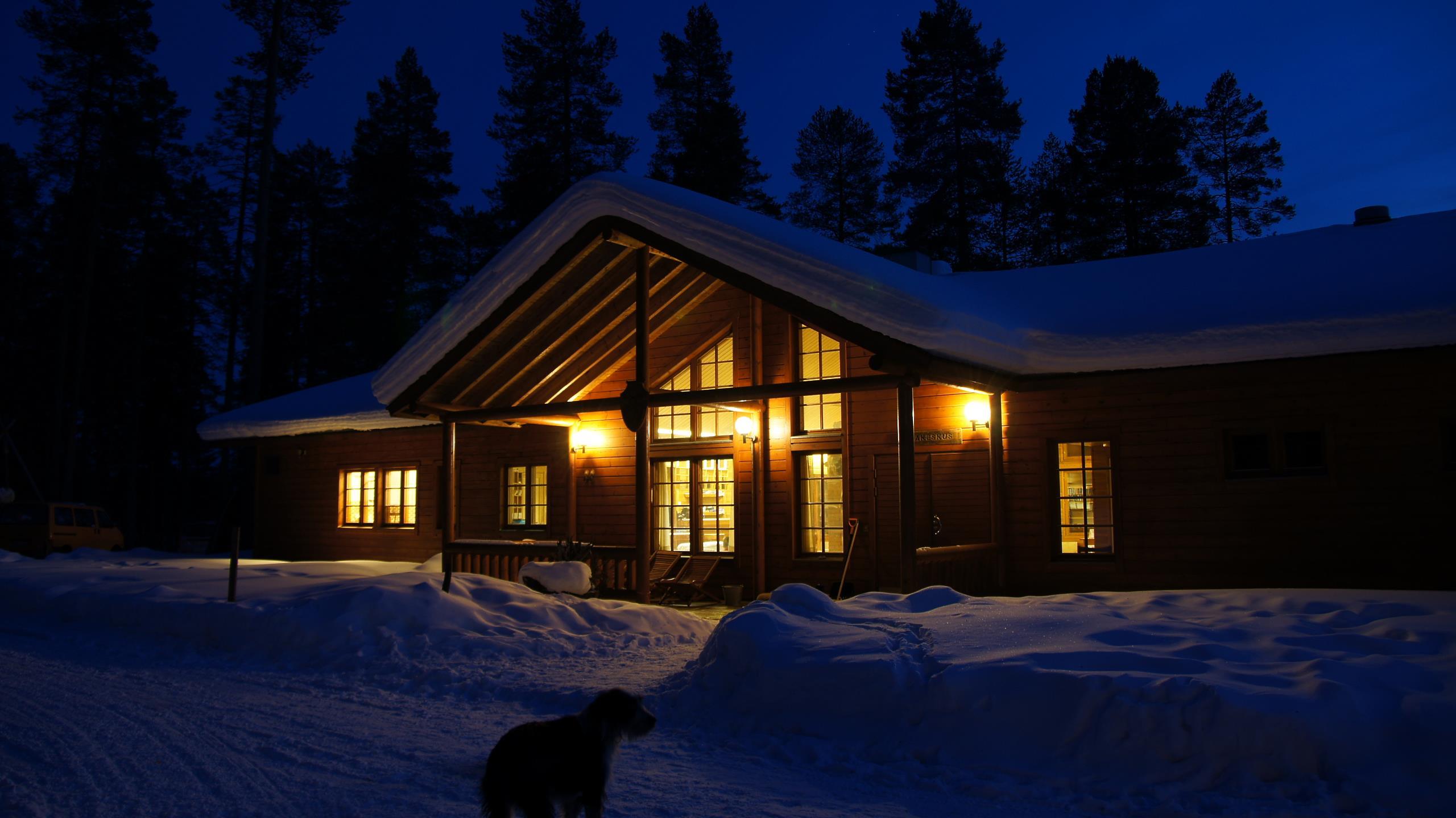 Außenansicht der Lodge