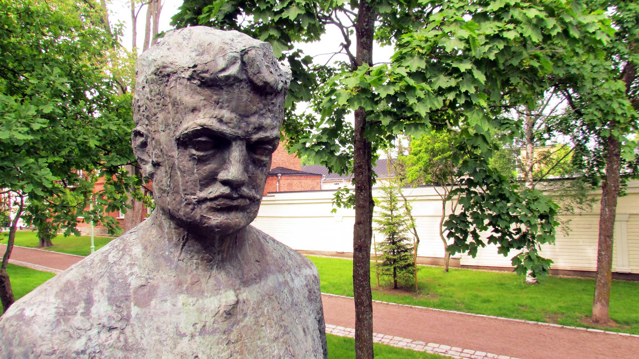 Sibelius Statue im Hämeenlinna Park