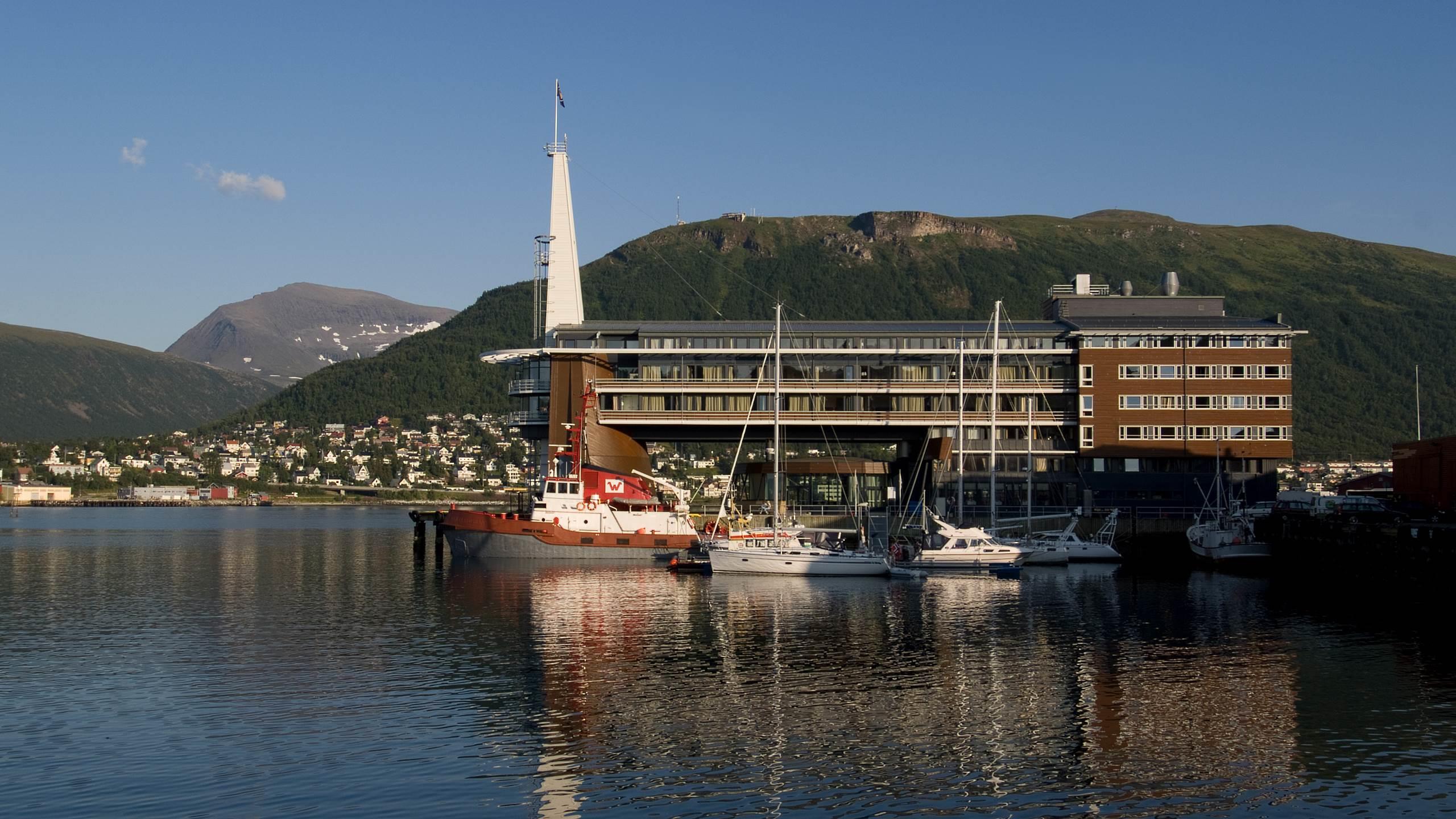 Scandic Ishavshotel - Blick auf das Hotel