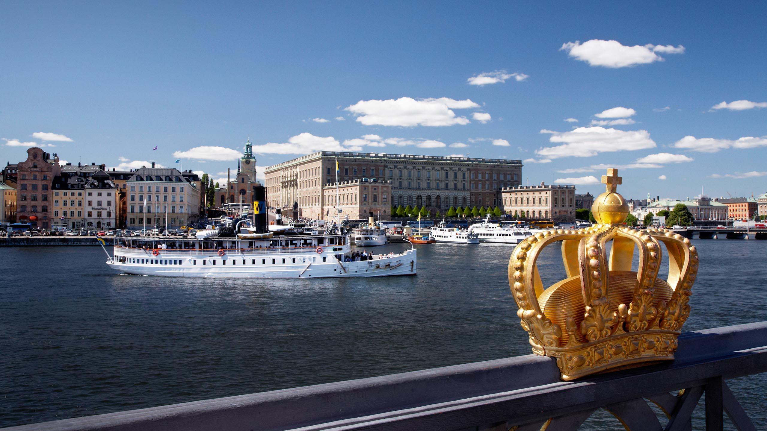Das Königliche Schloss in Stockholm