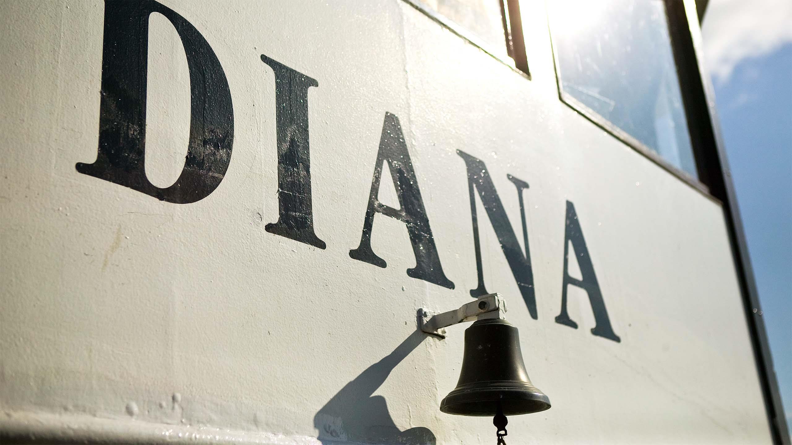 MS Diana - historisches Schiff auf dem Göta Kanal
