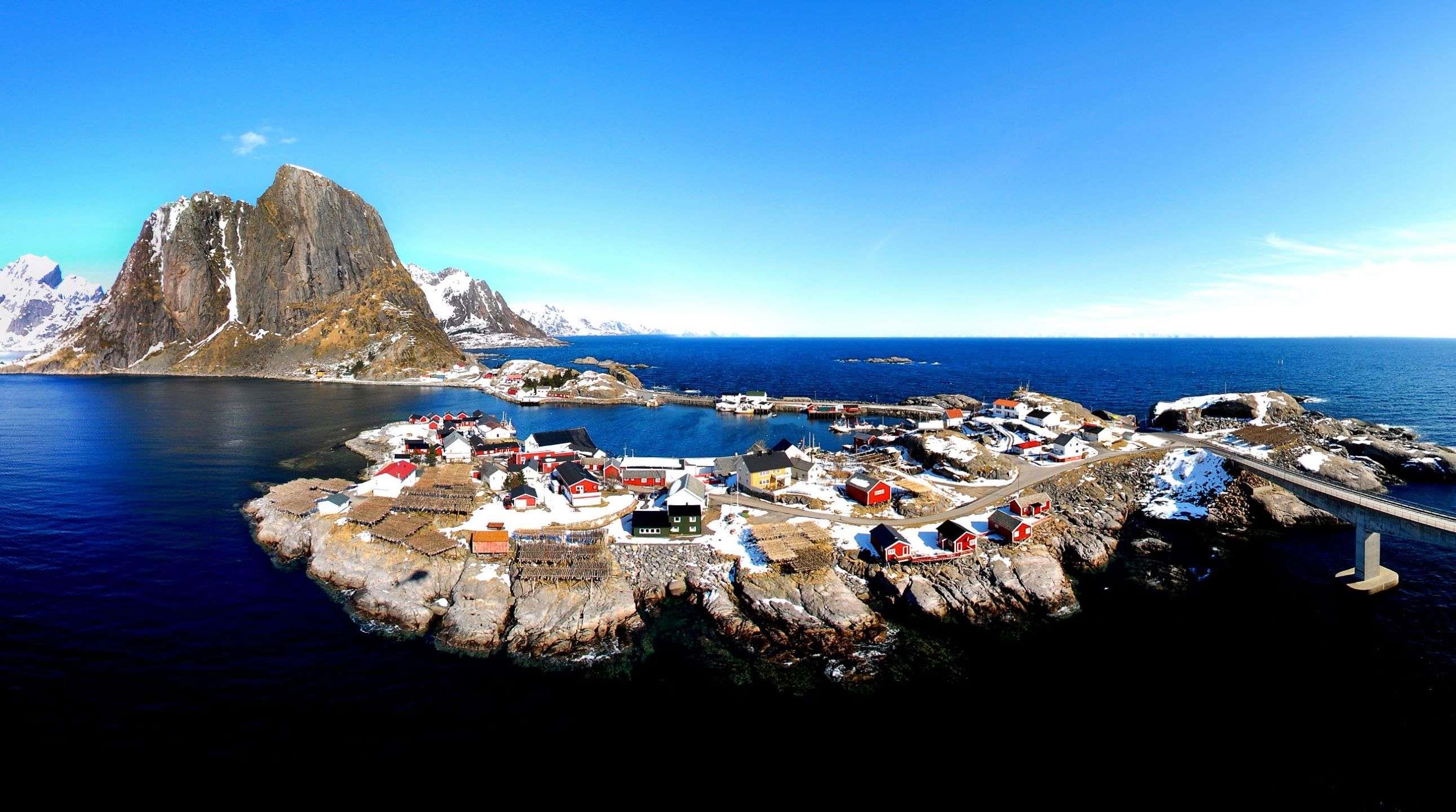 Moskenes auf den Lofoten