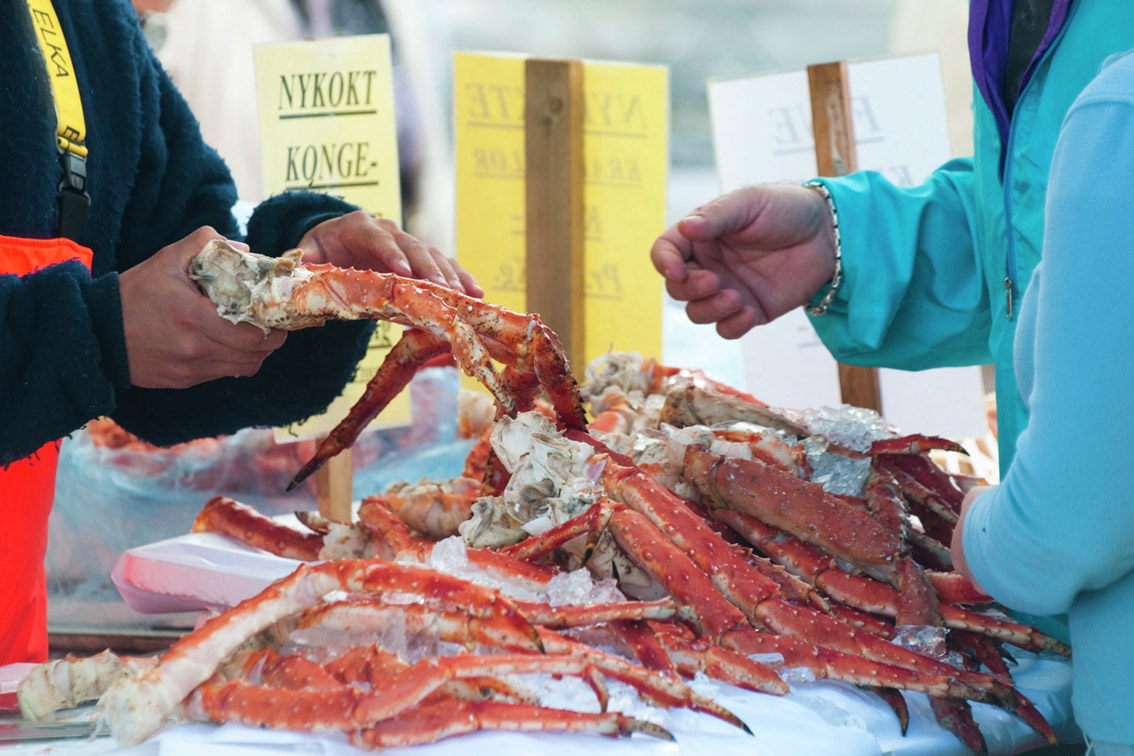 Fischmarkt in Bergen