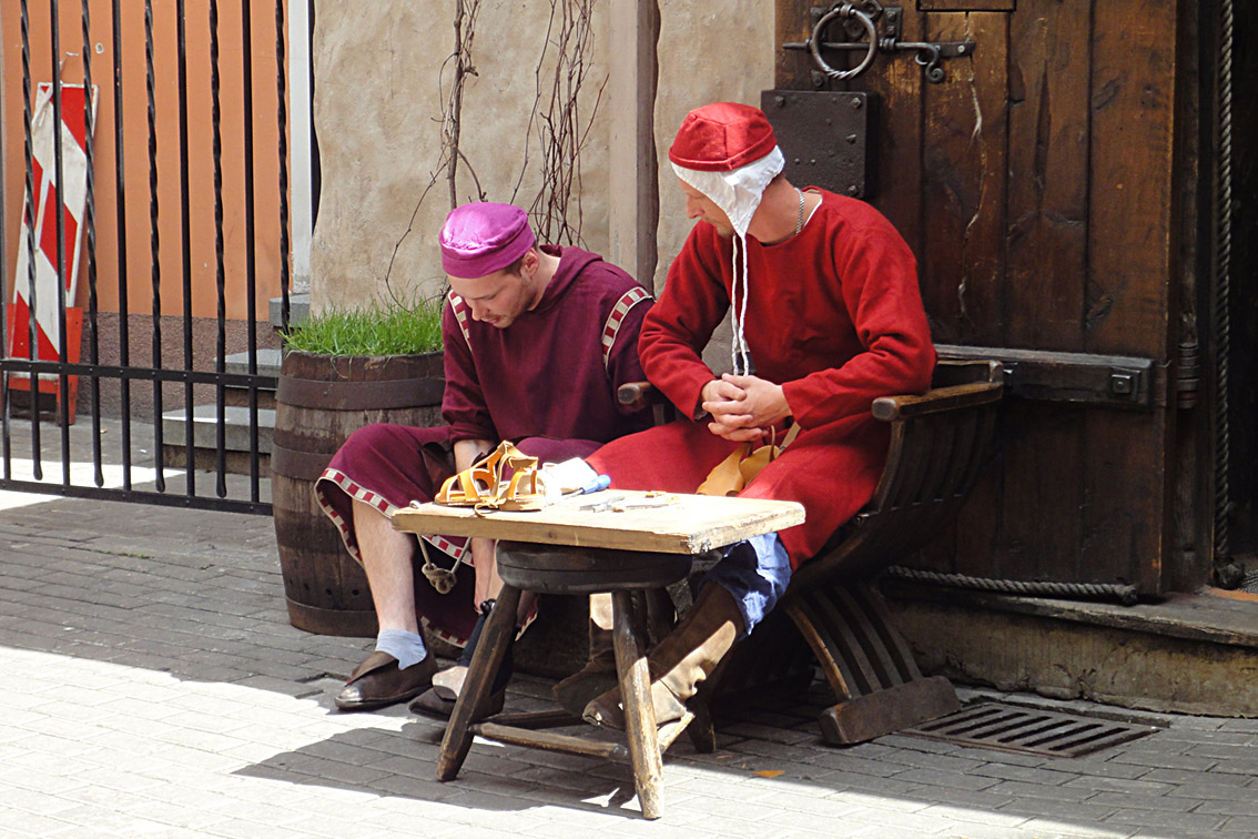 Mittelalterliche Eindrücke in der Altstadt Rigas