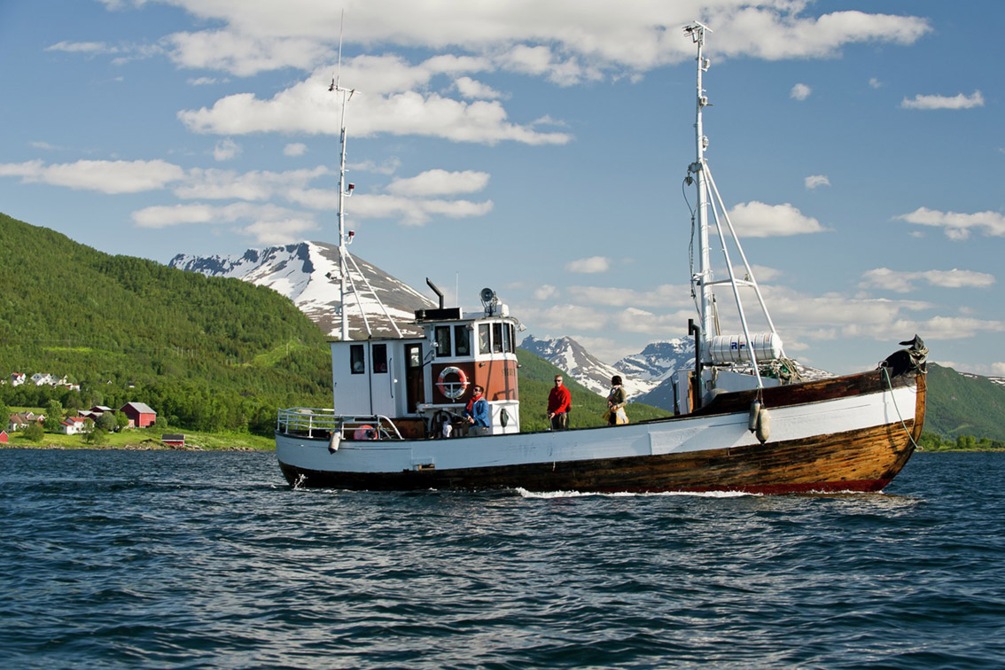 Auf Angeltrip vor Tromsø