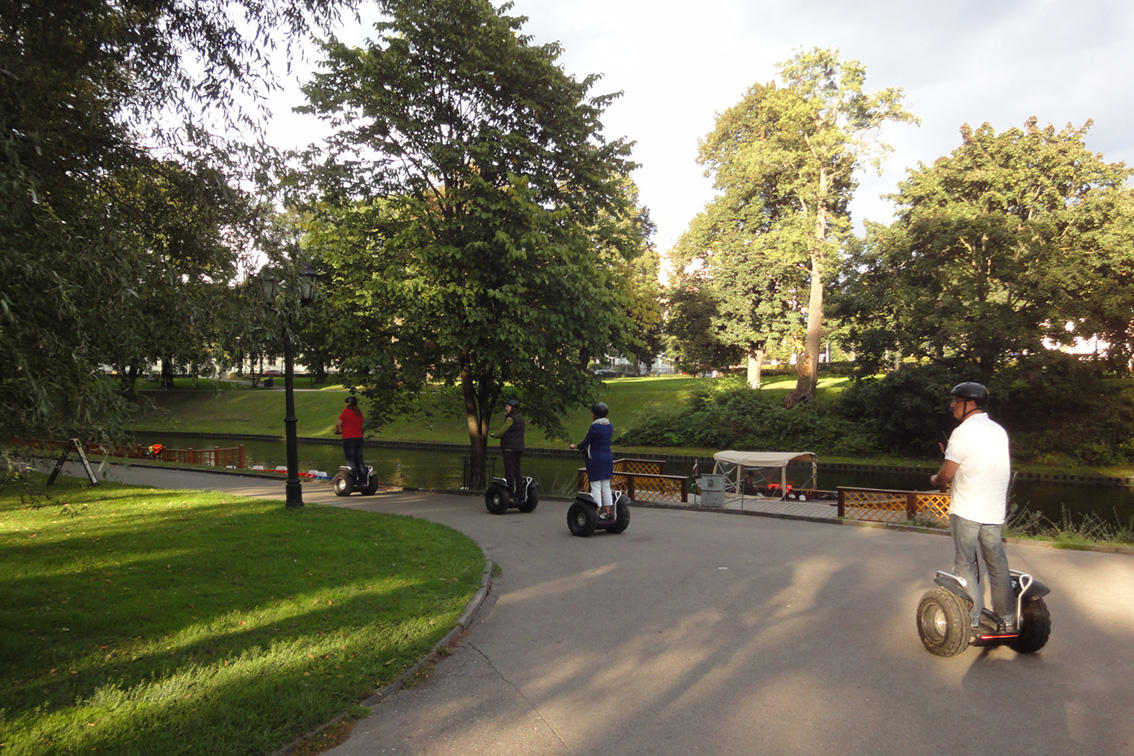 Riga - Mit dem Segway durch die Stadt