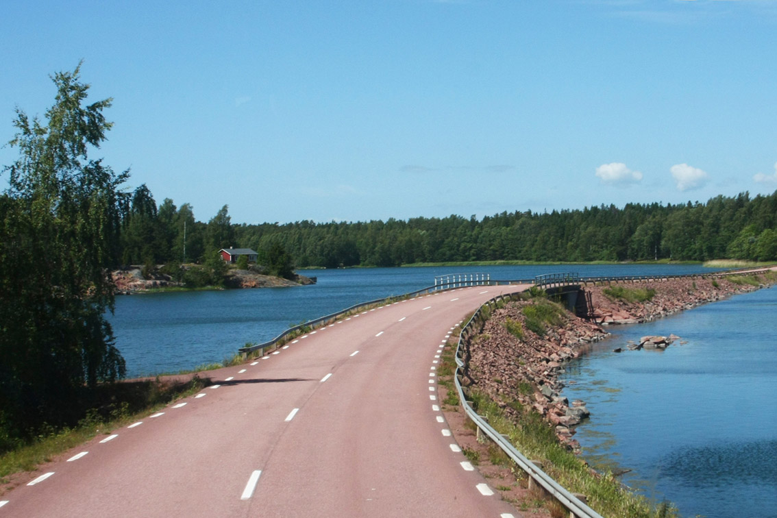 Touring durch Alands Islands