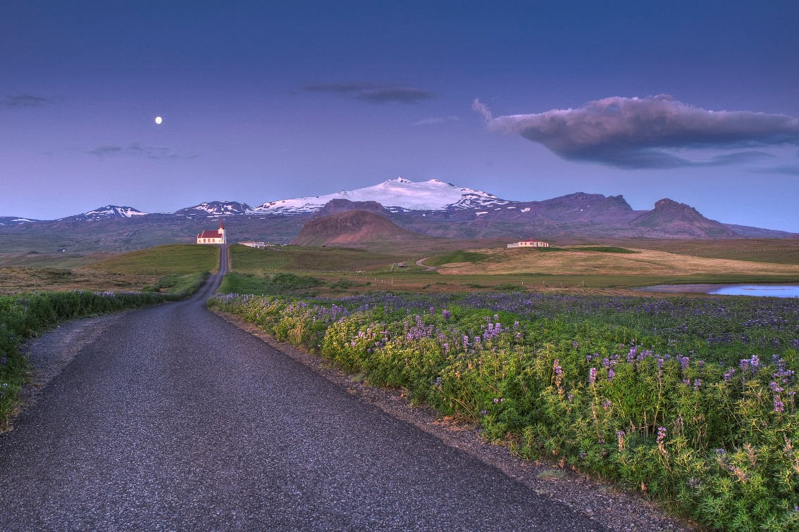 Ingjaldshóll auf der Halbinsel Snæfellsness