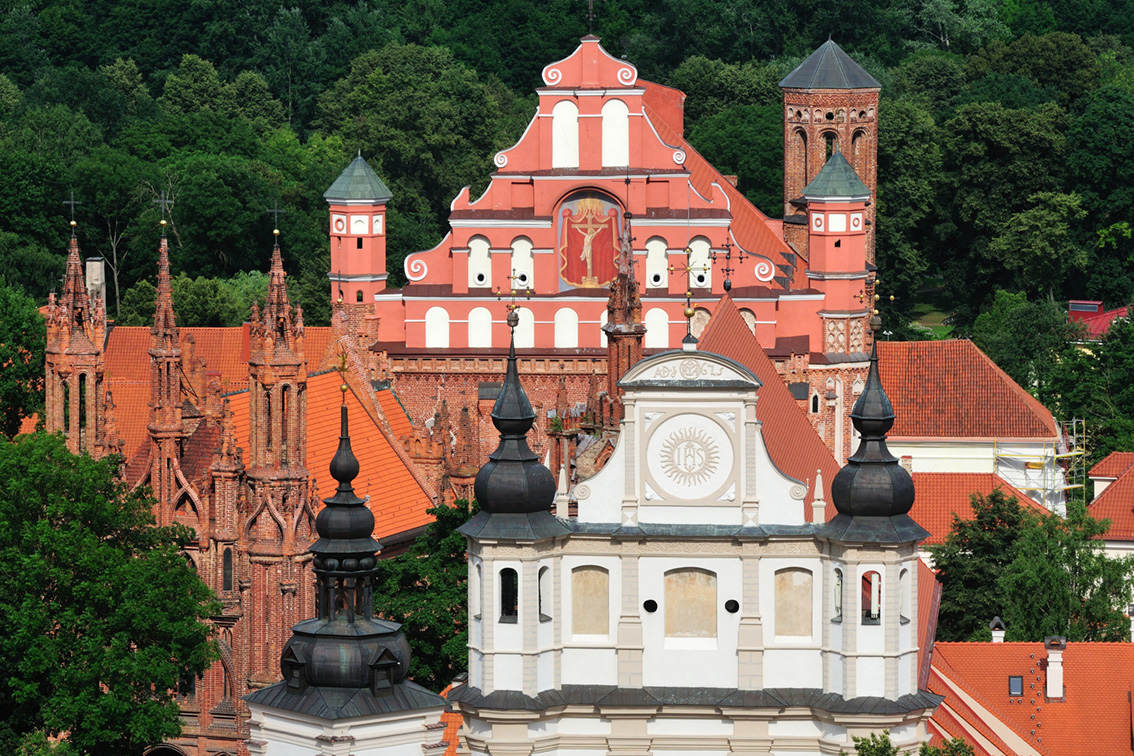 Die Altstadt von Vilnius - dem "Rom des Ostens".