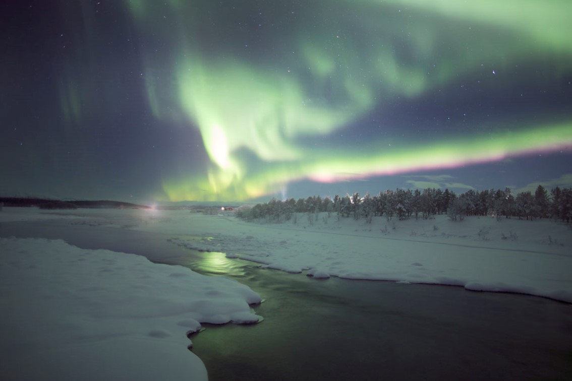 Polarlicht bei Kiruna