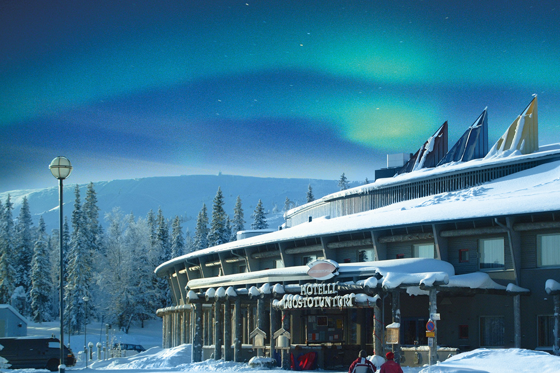 Hotel Luostotunturi - gut geeignet zur Polarlichtbeobachtung