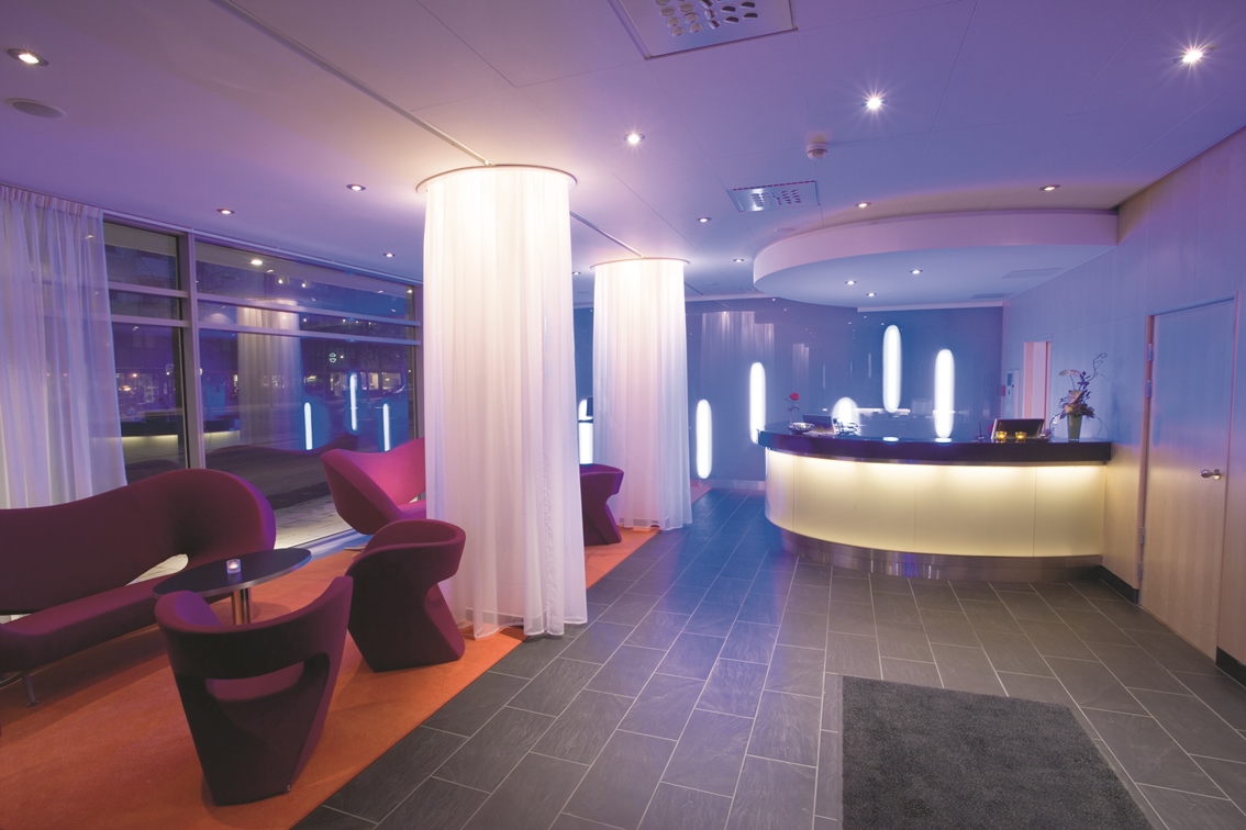 Rezeption im Hotel Avenyn