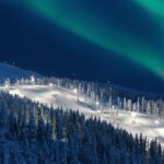 Levi Skipiste Nordlicht ©Harri Tarvainen
