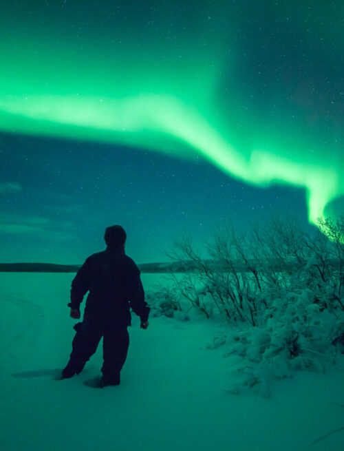 Polarlicht am Inari-See