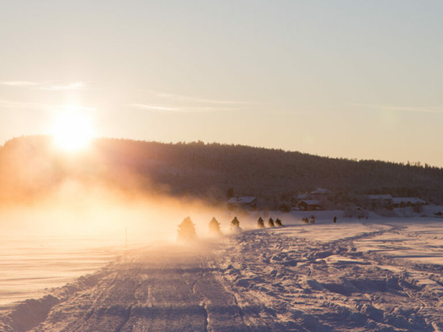 Motorschlittentour ©Visit Inari