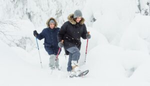 Schneeschuhwandern Finnland ©Juho Kuva, Visit Finland