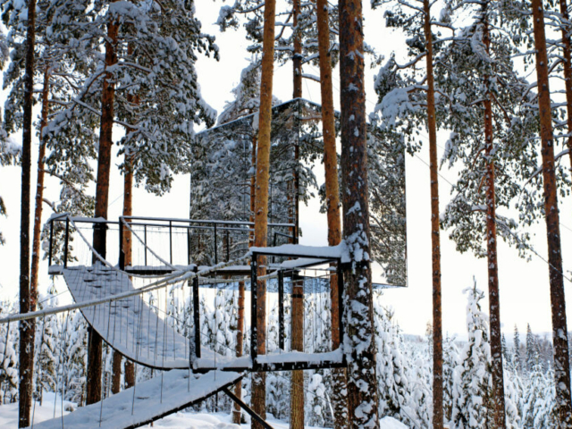 Mirrorcube © Treehotel, T.Jönsson