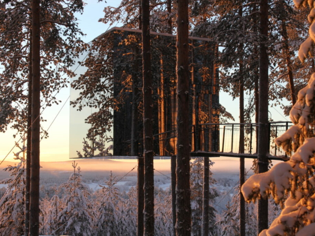 Mirrorcube Treehotel Harads ©Treehotel