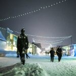 Das Stadtzentrum von Longyearbyen © Agurtxane Concellon / Hurtigruten Svalvard