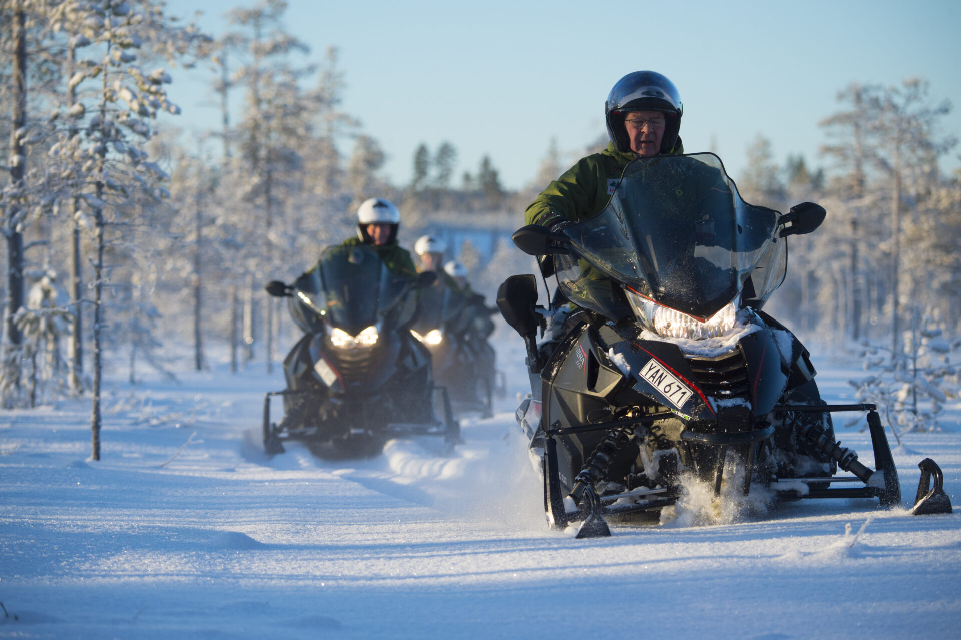 Schneemobiltour ©Granö Beckasin