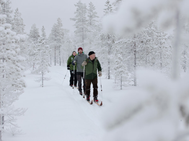 Schneeschuhwanderung © Granö Beckasin