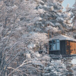 Komfortables Baumhaus in Granö © Granö Beckasin