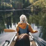 Mit dem Kanu auf dem Umeälv © Granö Beckasin