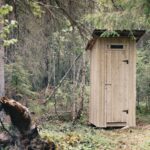 Außentoilette in der Wildnis © Granö Beckasin