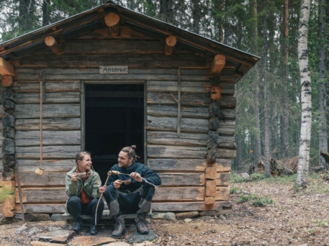 Ihre Unterkunft in der Wildnis © Granö Beckasin