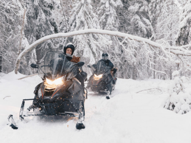 Schneemobiltour © Granö Beckasin