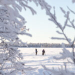 Winter am Inari-See ©Visit Inari