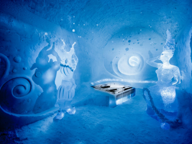 ART Suite im ICEHOTEL © Asaf Klinger, ICEHOTEL