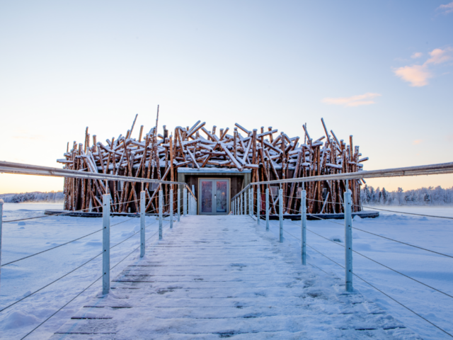 Arctic Bath im Winter ©Anders Blomqvist, Arctic Bath