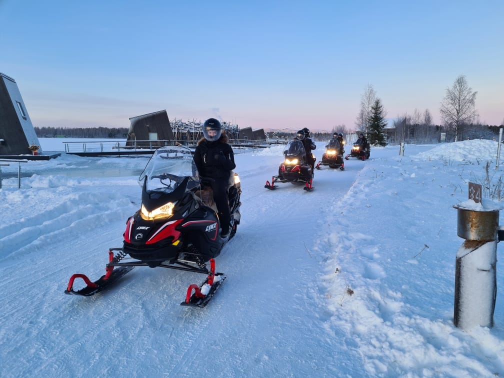 Schneemobiltour ©Arctic Bath