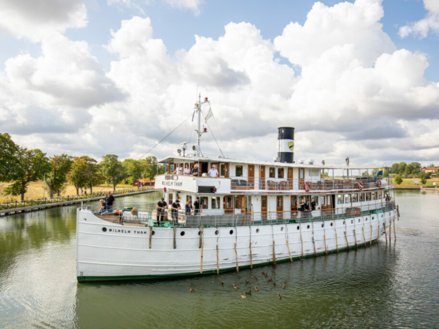 Wilhelm Tham unterwegs © Göta Kanal Rederi AB