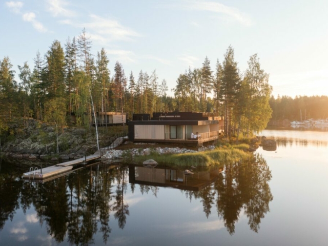 Die Elsamranta Villas im Sahanlahti Resort © Sahanlahti Resort