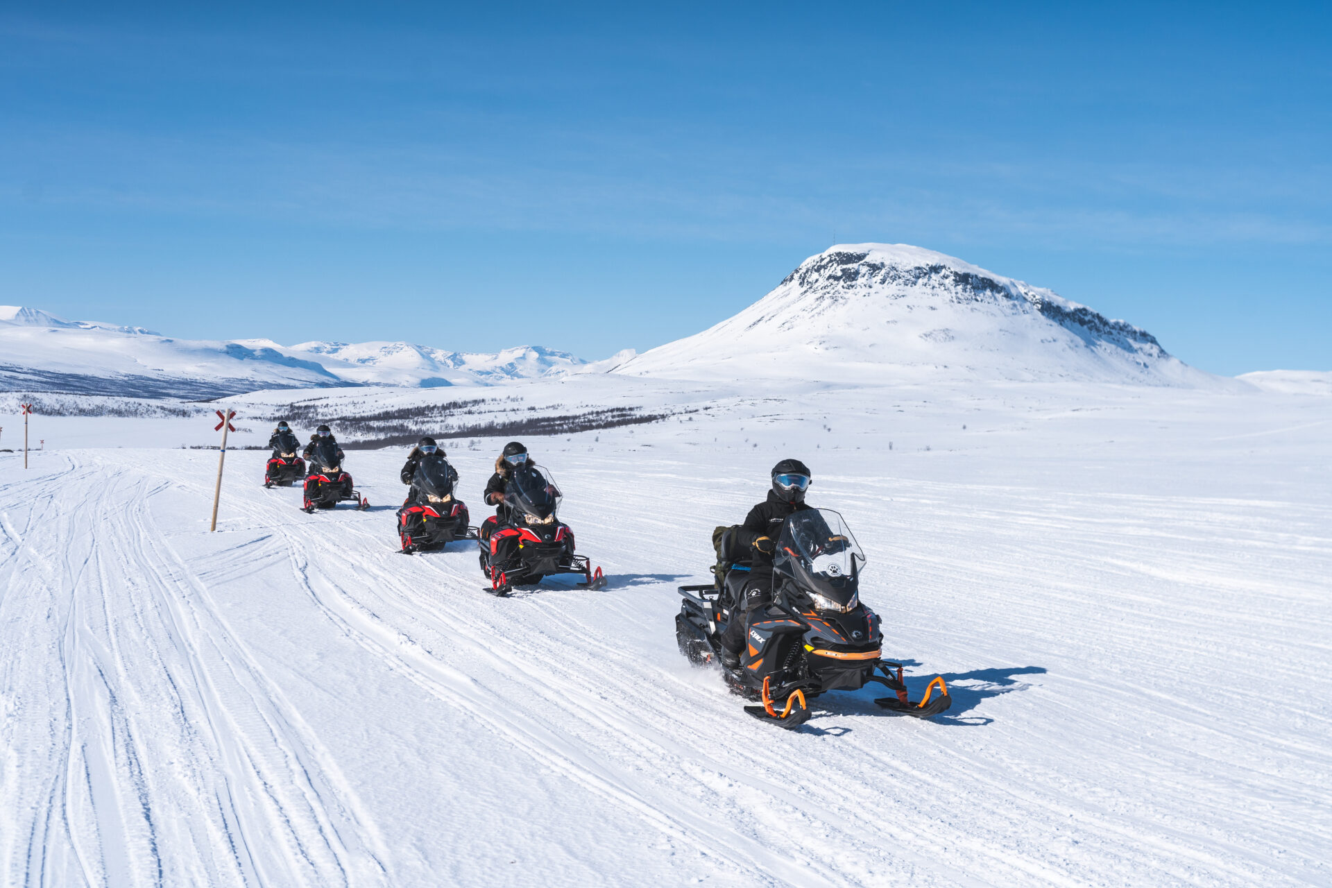 Schneemobiltour © Harriniva