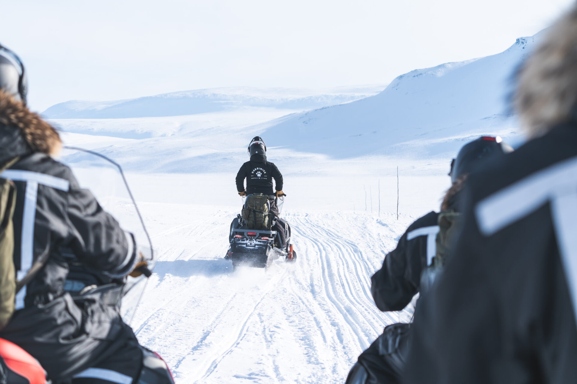 Schneemobiltour © Harriniva Hotels & Safaris