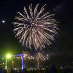Feuerwerk an der Schwedisch-Finnischen Grenze © HaparandaTornio Turistbyrå