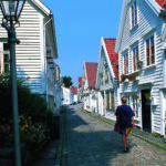 Weiße Häuser in Stavanger © Paul Smit